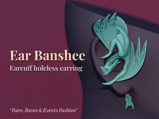 Ear Banshee - Earcuff Holeless Earring