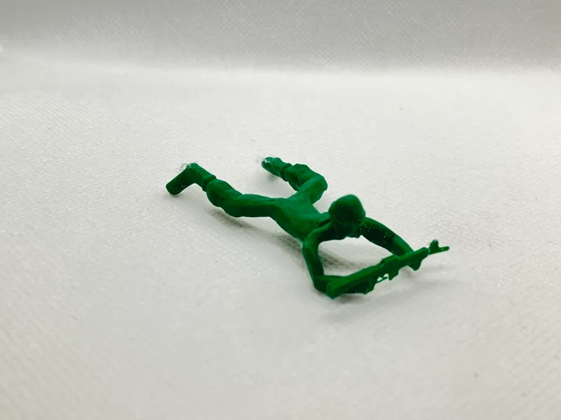 Prone Green Army Man
