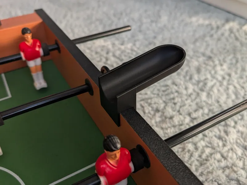 Startrampe für Tischfußball / Kicker / Ballrampe