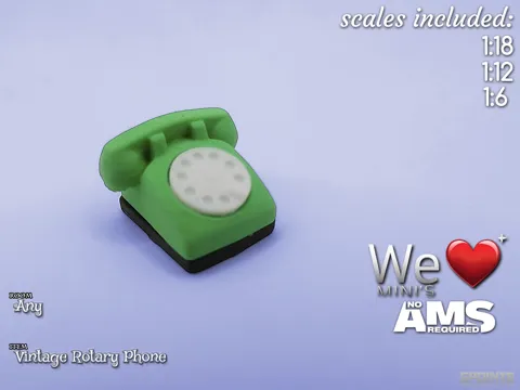 Accesorio para boquillas: WLM - Vintage Rotary Phone — referencia de MakerWorld