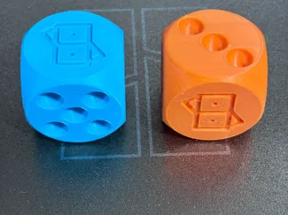 Dados para jogo de Dominó - Bahia