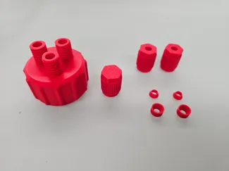 Bola GL14 Cap for 6 mm tubing with GL45 Cap