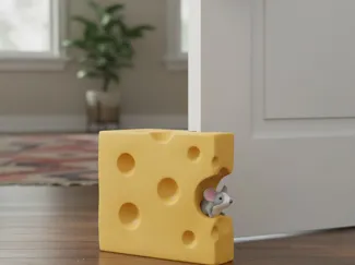the big cheese door stopper
