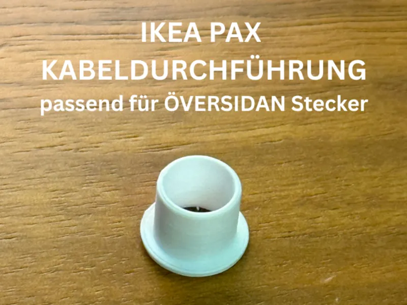 IKEA PAX Kabeldurchführung für Ödversian Leuchte