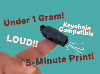 Micro Whistle (Under 1 Gram)