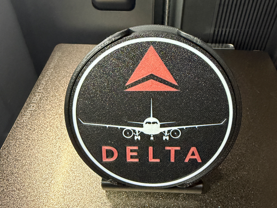 Miniatura 1 do modelo 3D Delta A220 Coaster