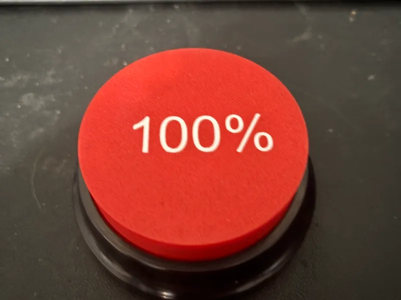 Custom Easy button, 100%, anything you want!