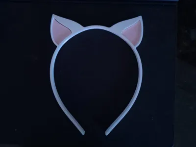 Cat ears headband