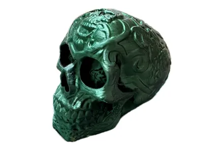 Celtic Skull Pen Holder
