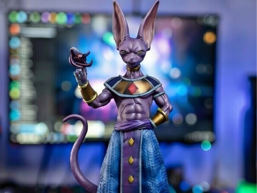 Lord Beerus Dragon Ball Display Statue 