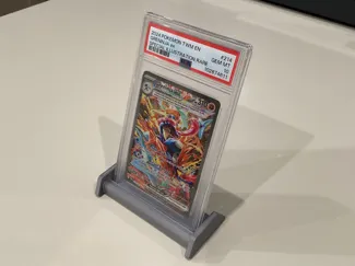 Minimalistic PSA Graded Card Display Stand