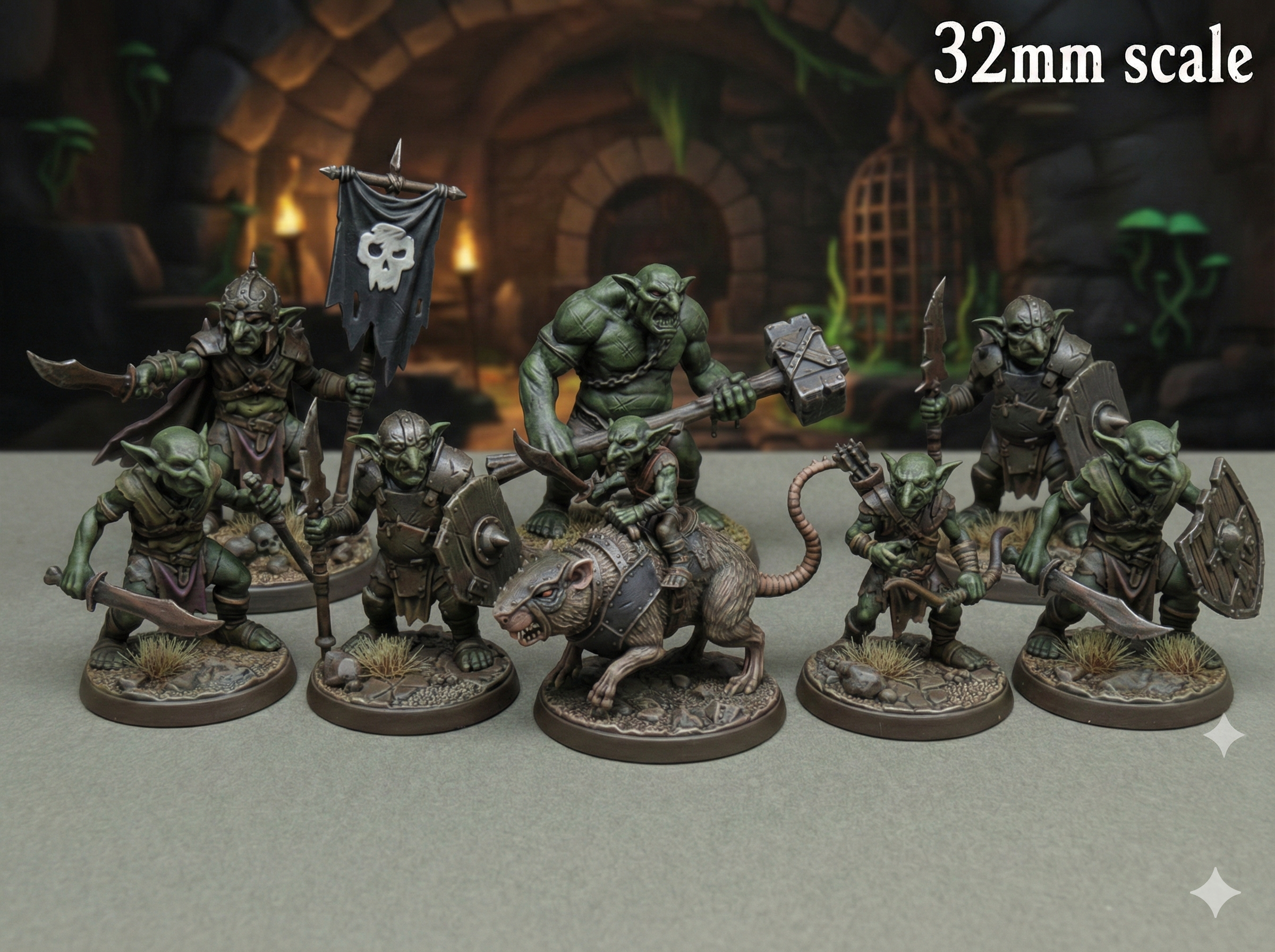 Miniatura 1 do modelo 3D Goblin Army
