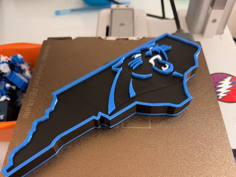 Carolina Panthers Hype Chain Pendant