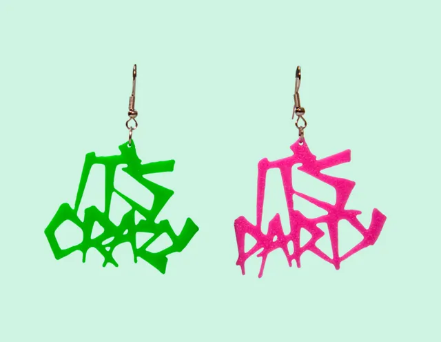 It's Crazy It's Party earrings Käärijä earrings