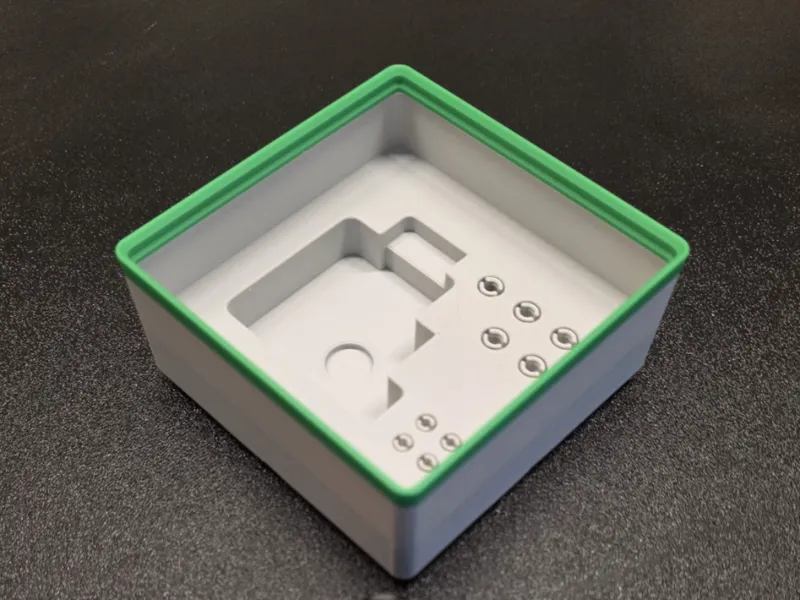 Gridfinity Box for Hardened Steel Extruder Unit