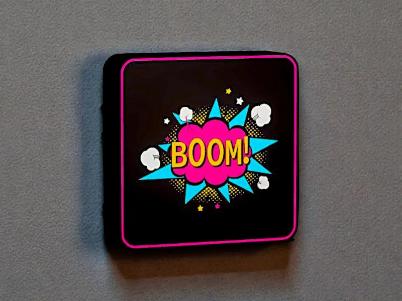 Comic 'BOOM' Lightbox