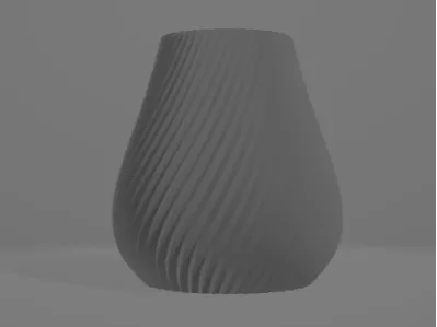 Spiral Flower Vase
