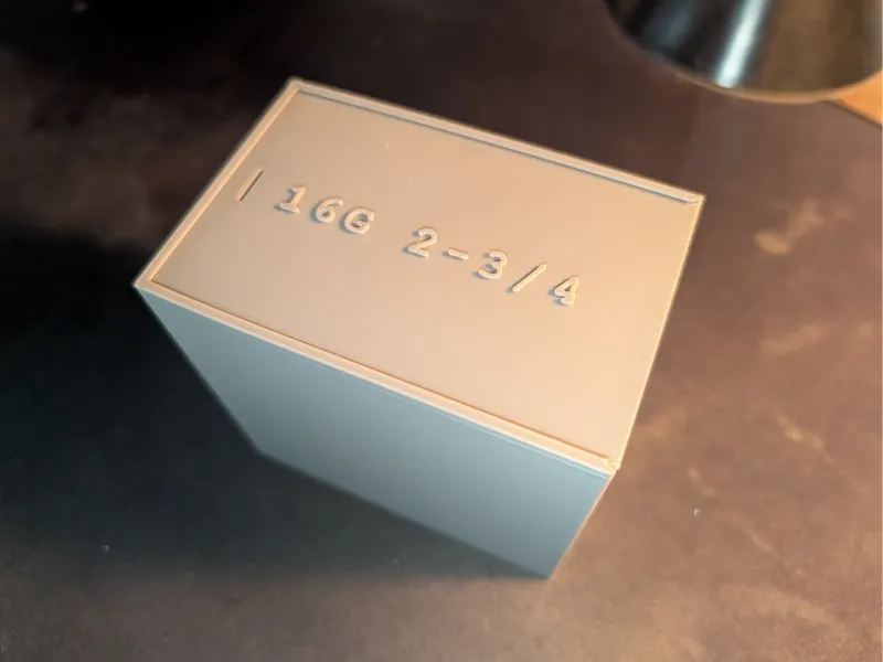 COMPACT 16 GAUGE BOX