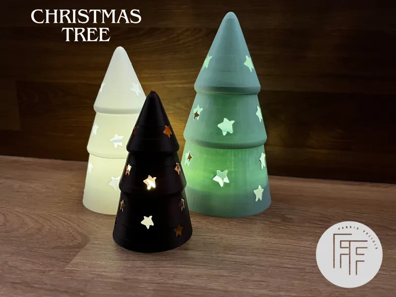 Christmas Tree Star (Tea light)