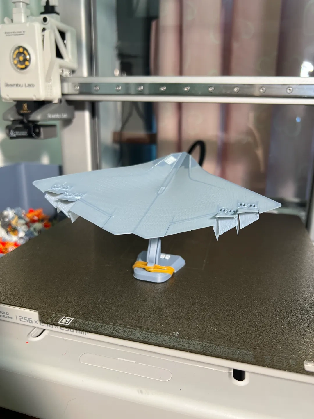Miniatura 4 do modelo 3D 成飞六代机 歼36 弹射可飞 开裂舵2.0版