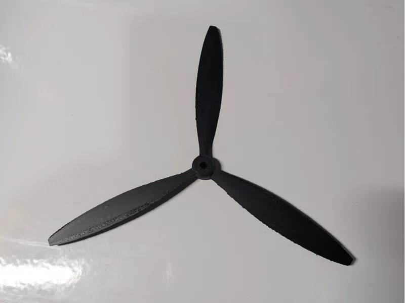 RC Propeller 10 x 5.25 in TriBlade 6mm ID