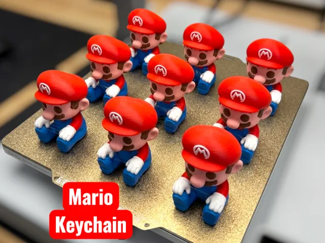 Mario Bros Chibi Keychain