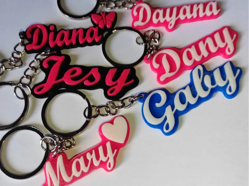 Llavero - Dany, Mary, Dayana, Diana, Jesy, Gaby