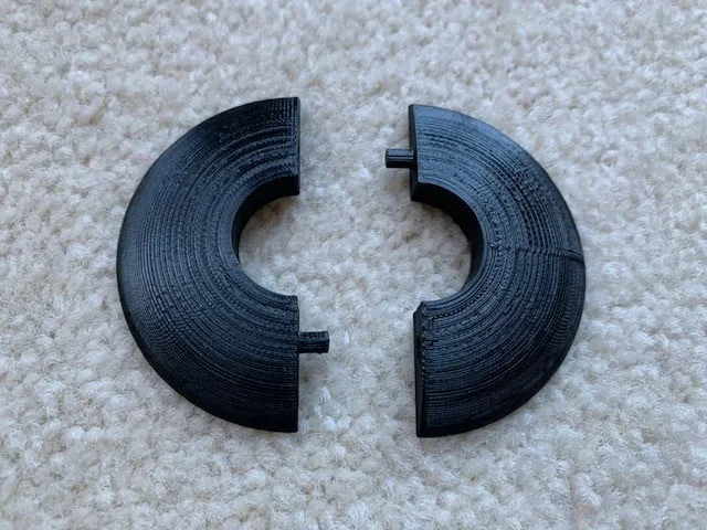 Escutcheon (Split Flange) for Plumbing Lines