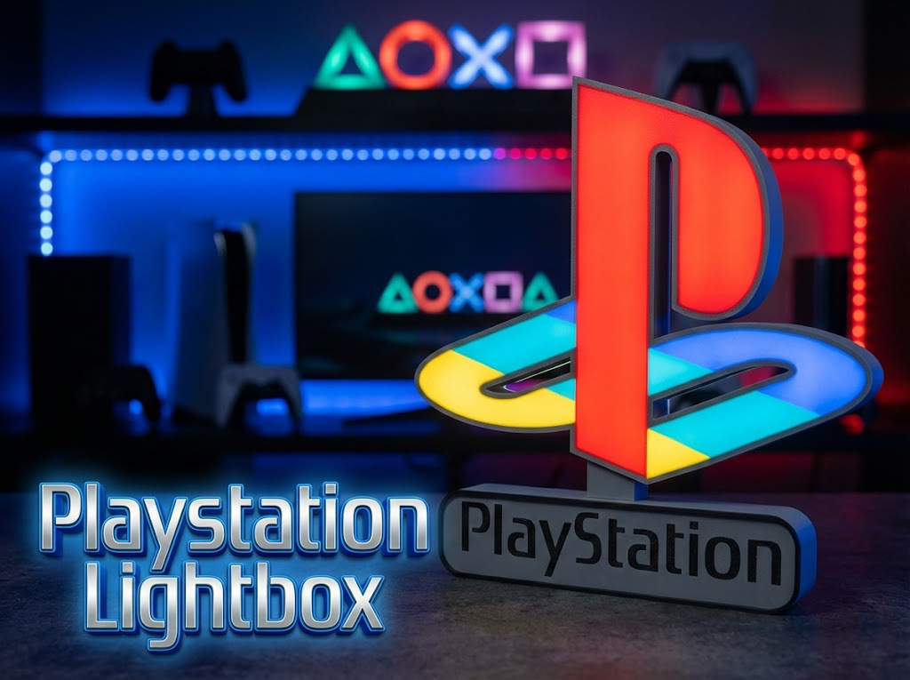 Miniatura 4 do modelo 3D Playstation Lightbox