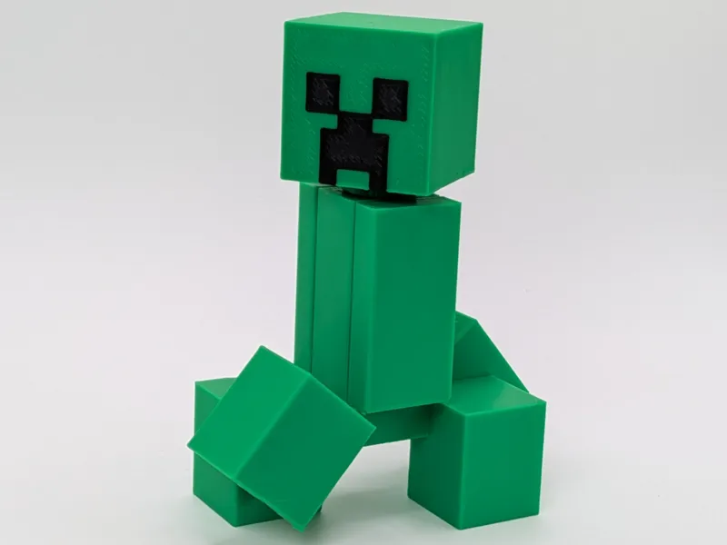 Big Brick Minecraft Creeper 10CM