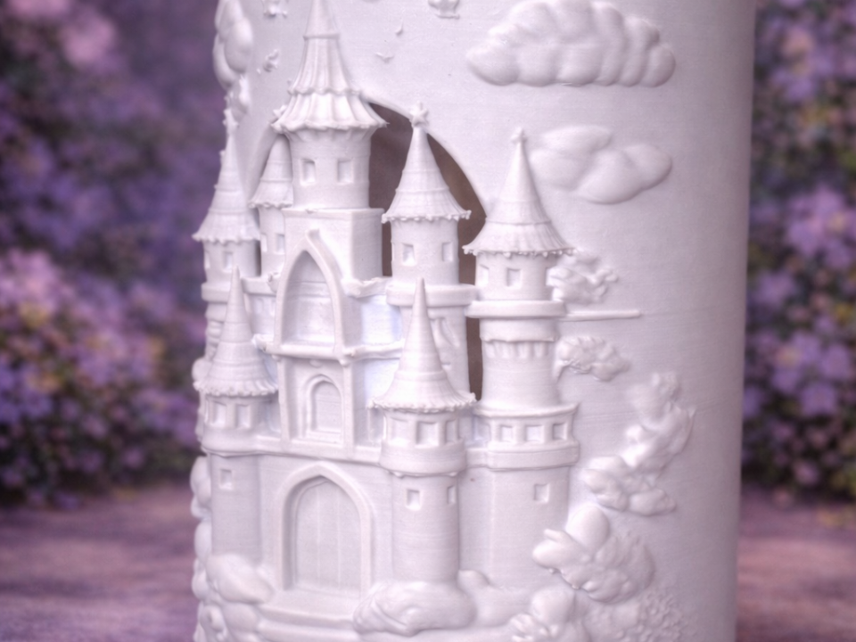 Enchanted Castle Tealight Holder 