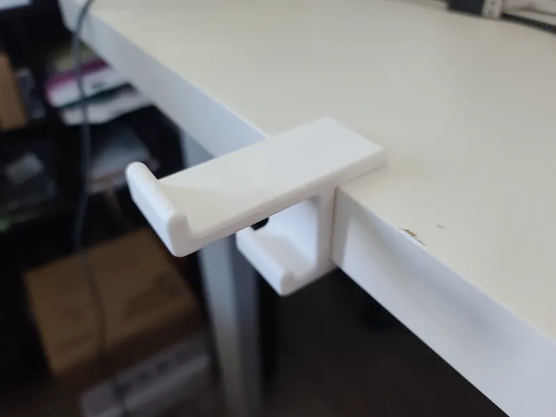 Headphone Hanger for IKEA Linnmon Desk
