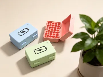 Modelo para impresión 3D: 电池收纳盒(5号/7号) — vista de referencia 3