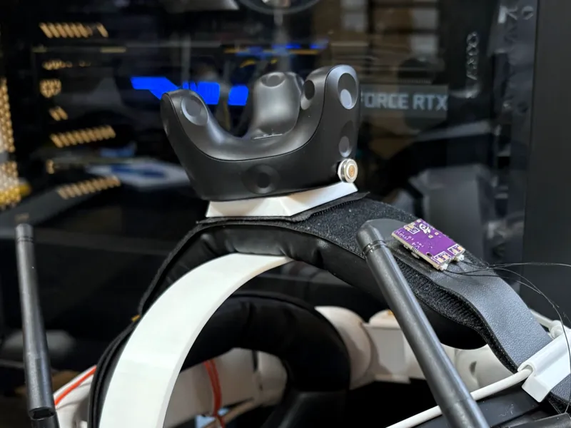 Top Strap Mount for Continuous Calibration Tracker
