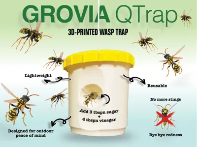 Grovia QTrap for Wasps