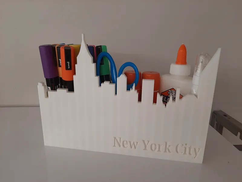 NYC Skyline Pencil Holder