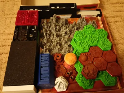 Terraforming Mars Organiser - supports 3D Tokens