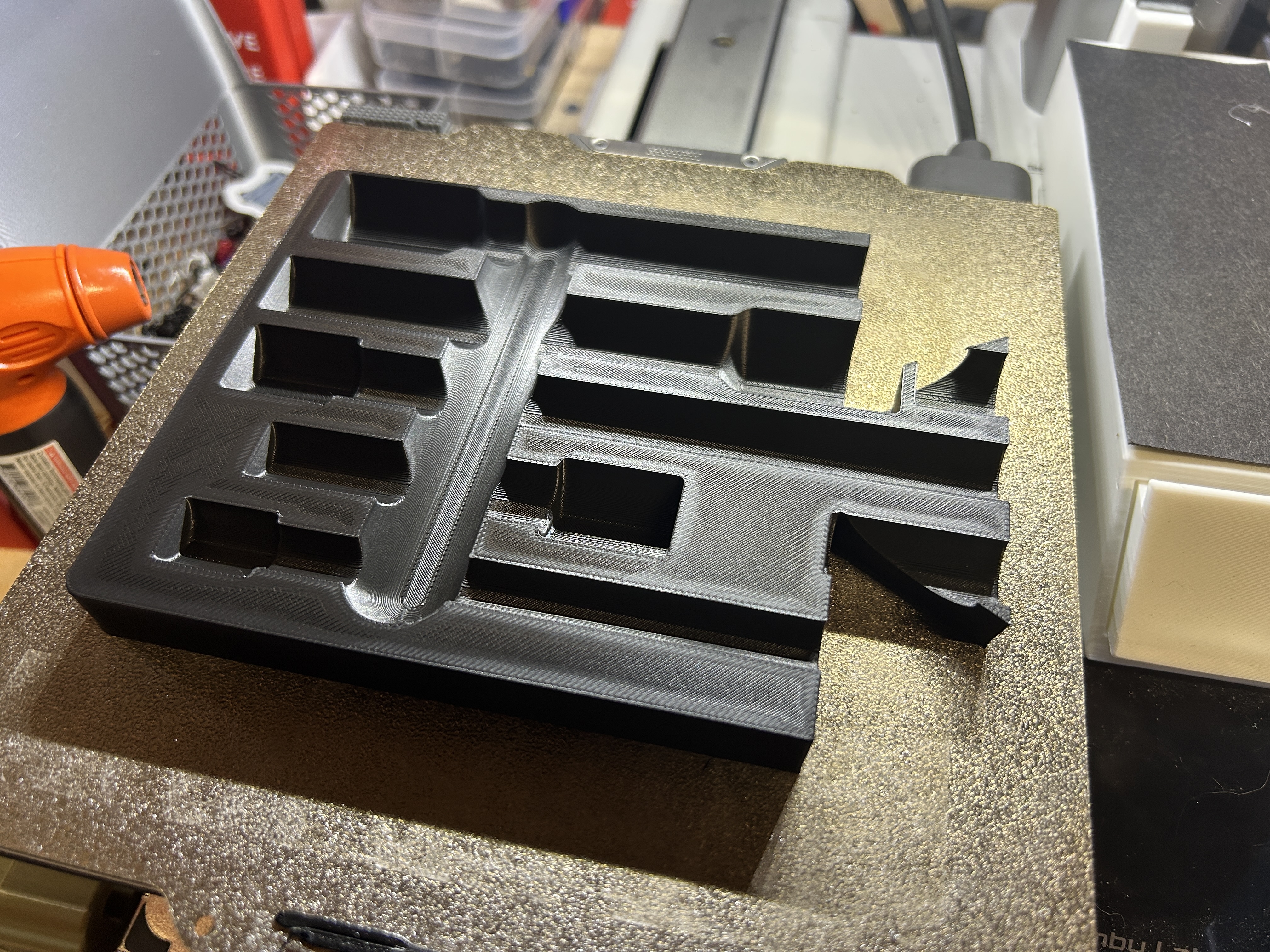Miniatura 2 do modelo 3D Socket Extension Tray For Tool Box