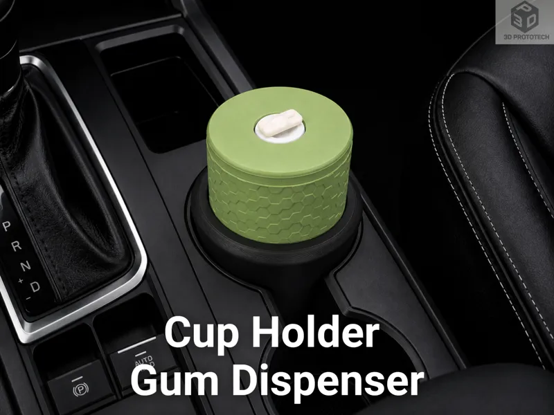 Cup Holder Gum Dispenser