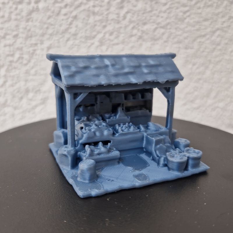 Miniature Market Stall
