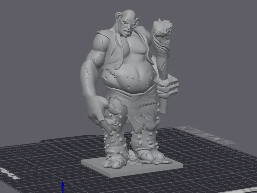 Figurine du troll — Harry Potter