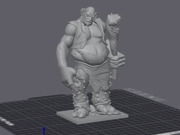 Figurine du troll — Harry Potter