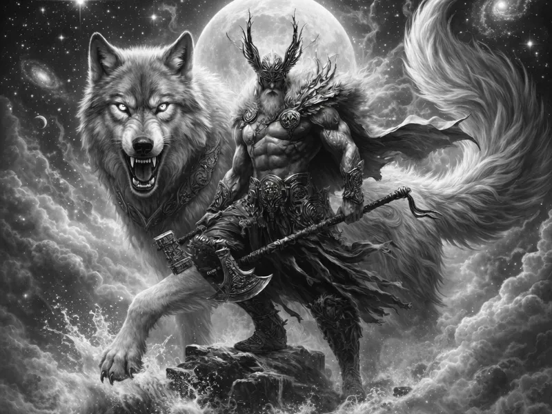 Fenrir + viking