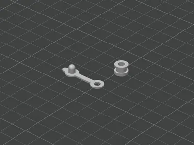 TPU Ptfe grommet with cap slot for filament dryer