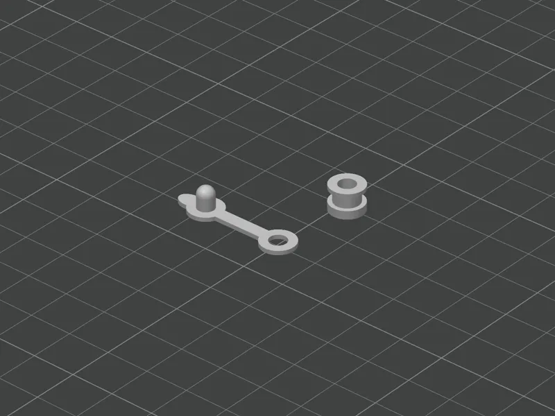 TPU Ptfe grommet with cap slot for filament dryer
