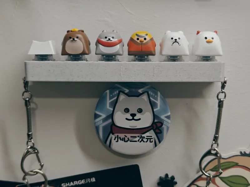 猛男寨键帽收纳（可磁吸）（ 有挂耳）