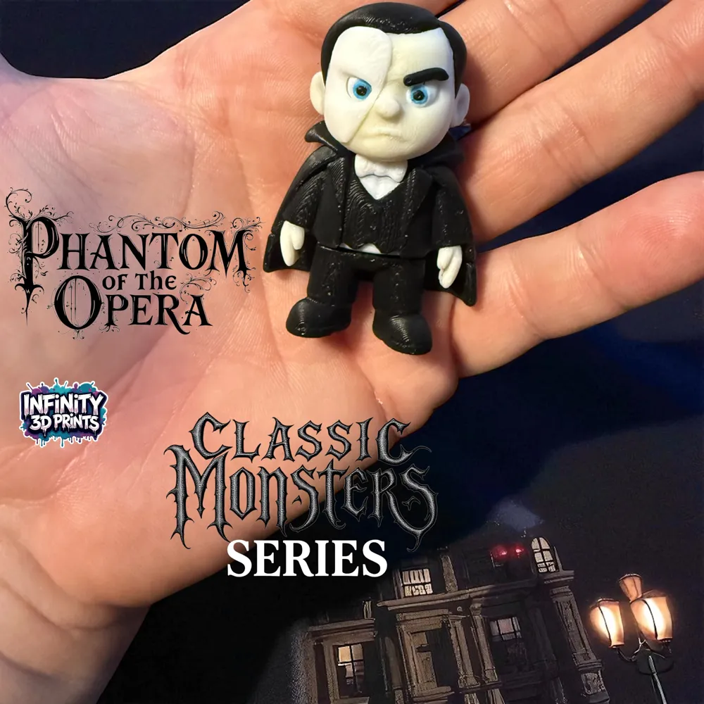 THE PHANTOM OF THE OPERA - MINI FLEXI -CMS by INFINITY 3D PRINTS ...