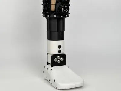 Adjustable Below-Knee Prosthetic Leg - Child
