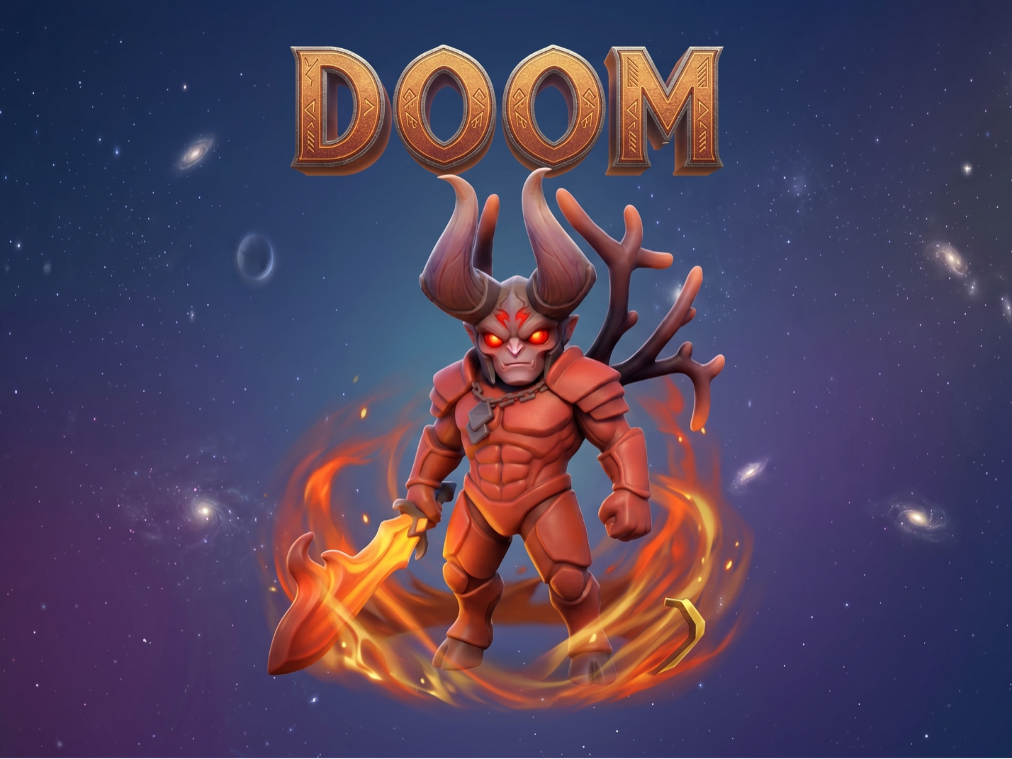 DOTA 2 DOOM CHIBI STYLE 