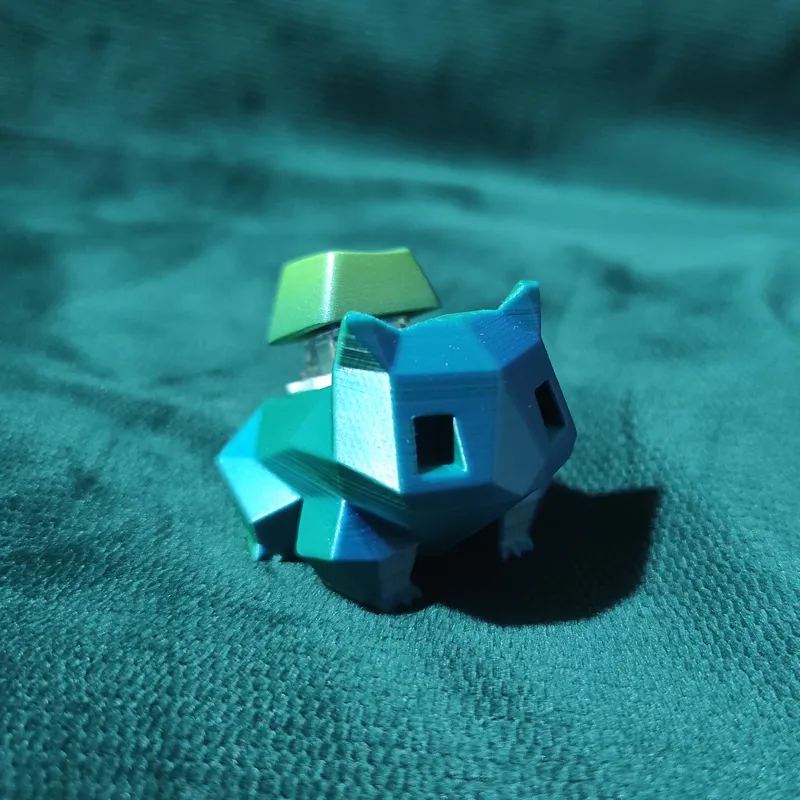 Bulbasaur Fidget Clicker with Keyboard Switch